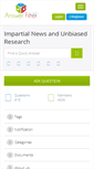 Mobile Screenshot of answerfilter.com