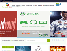 Tablet Screenshot of answerfilter.com